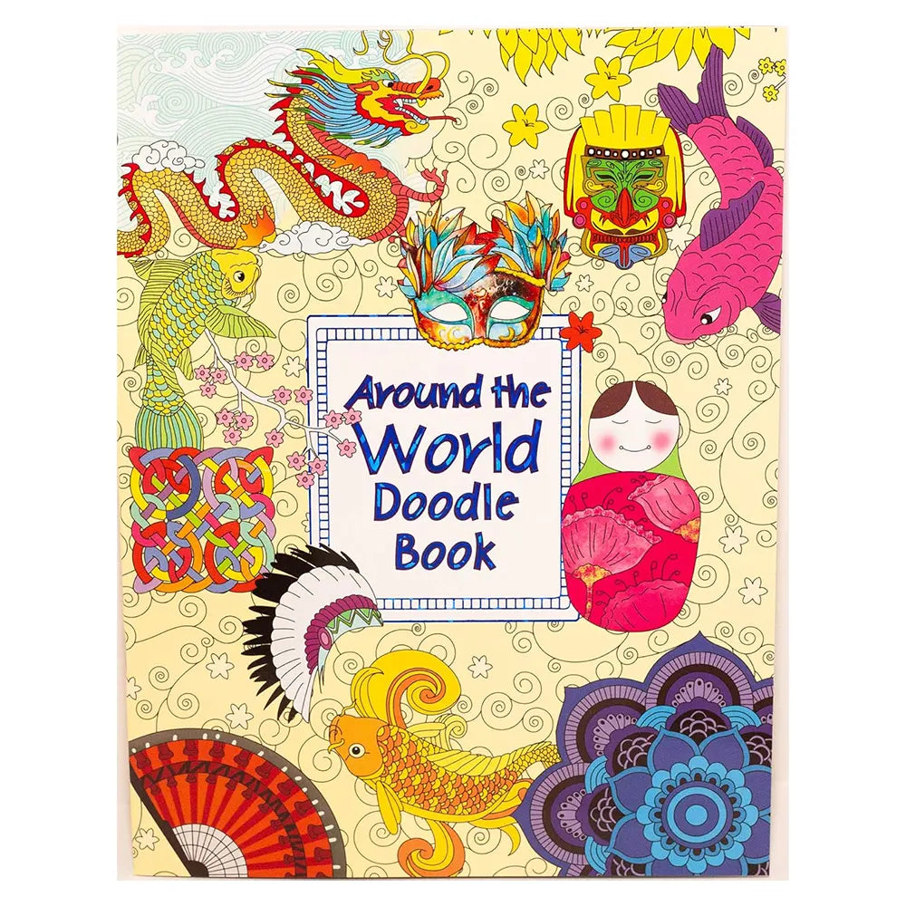 Around the World Doodle Book