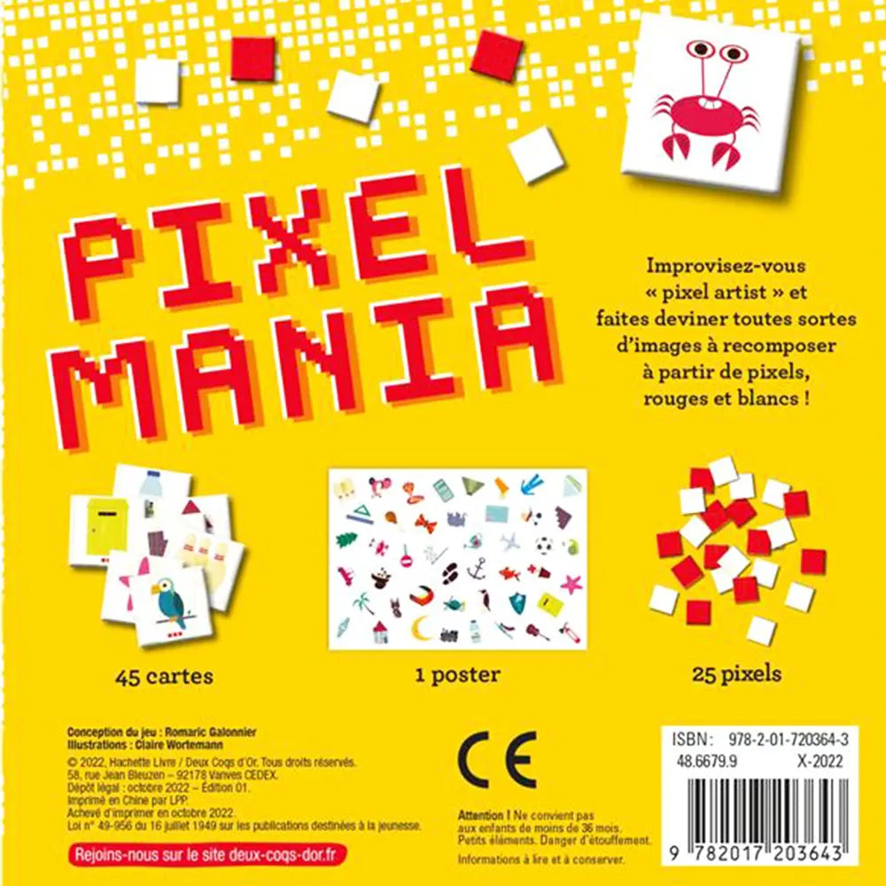 Pixelmania - Boîte avec Accessoires