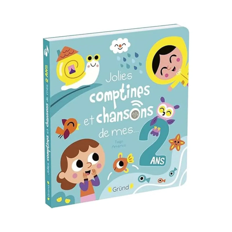 Bonitas rimas y canciones infantiles de mis hijos de 2 años