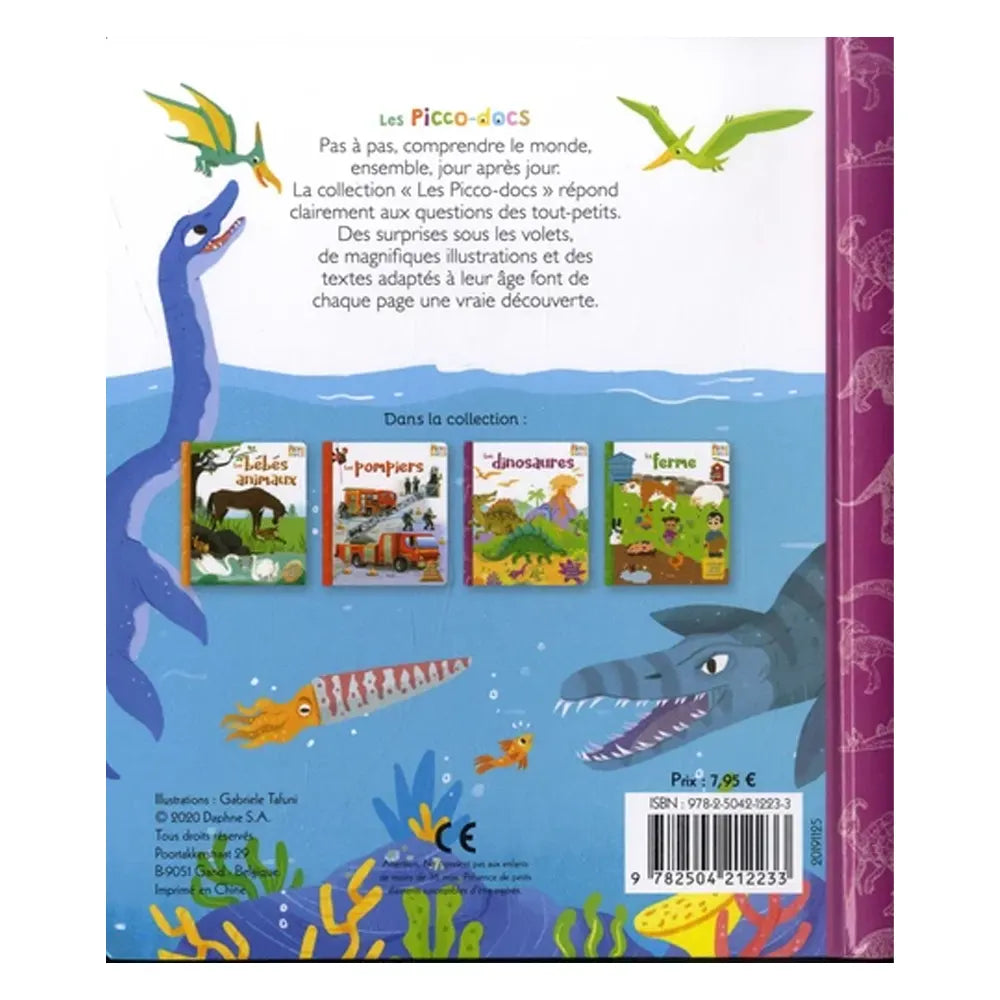 Piccolia Livre Les Picco-Docs - Les Dinosaures