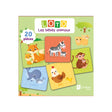 Piccolia Loto Les Bébés Animaux 6 Puzzles Illustrés dans un Coffret Pratique