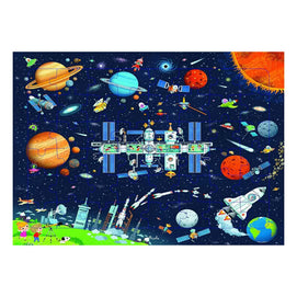 Piccolia Puzzle Un Voyage dans l'Espace 48 Pièces - 4A+