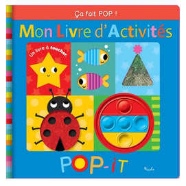 Piccolia Livre Pop-it - Mon Livre d'Activités
