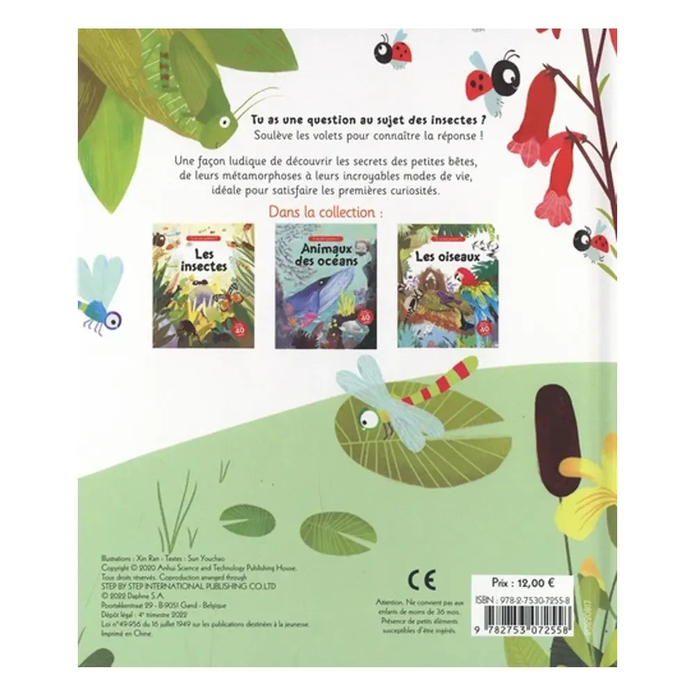 Piccolia Livre Tu as une Question ? - Les Insectes