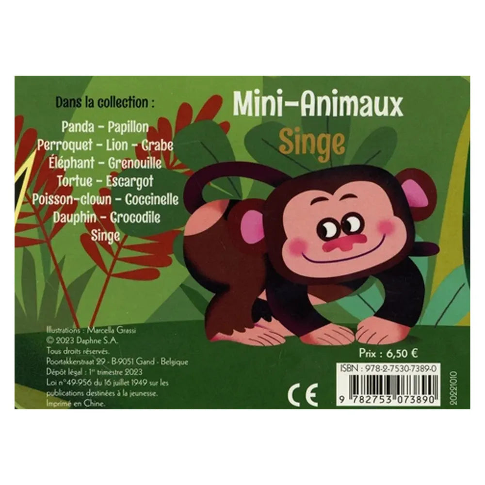 Piccolia Mini Animaux - Le Singe 