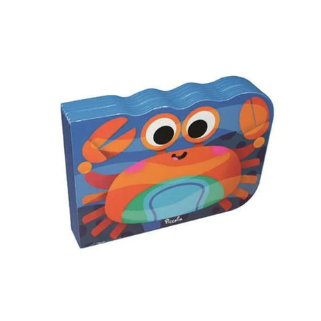 Piccolia Livre Mini Animaux - Le Crabe