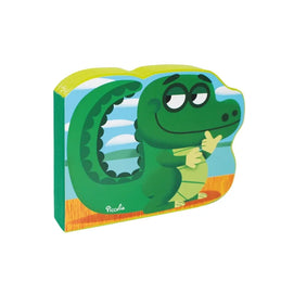 Piccolia Livre Mini Animaux - Le Crocodile