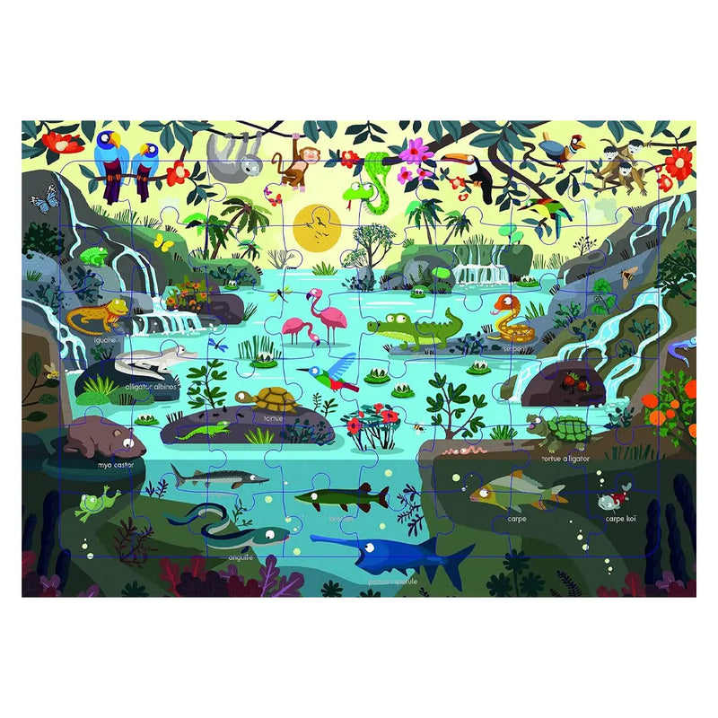 Piccolia Mangrove 48-Piece Puzzle - 4Y+