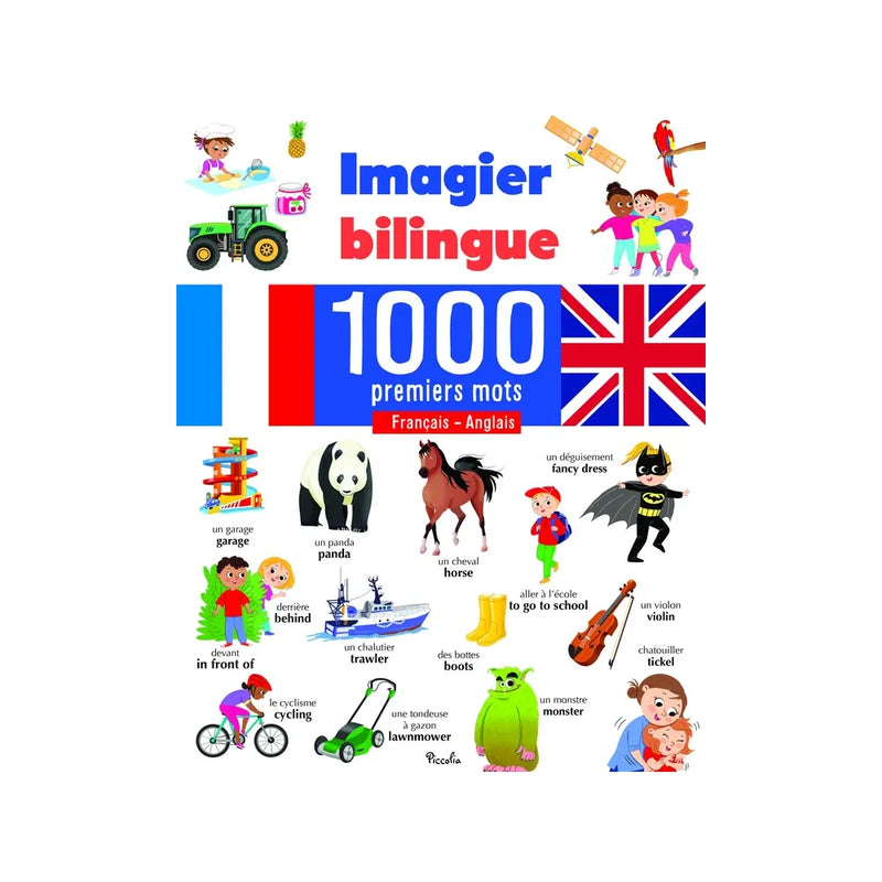 Piccolia French English Bilingual Picture Book