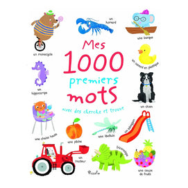 Piccolia Mes 1000 Premiers Mots avec des Cherche et Trouve - 3A+