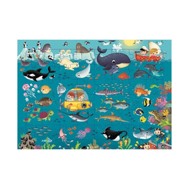 Piccolia Puzzles Les animaux des Océans 48 Pièces - 4A+
