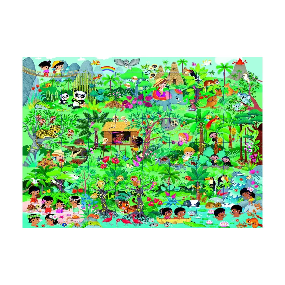 Les Animaux de la Jungle - 48 Pièces