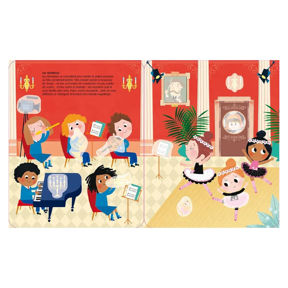 Piccolia 100 Autocollants Repositionnables Les Danseuses - 4A+