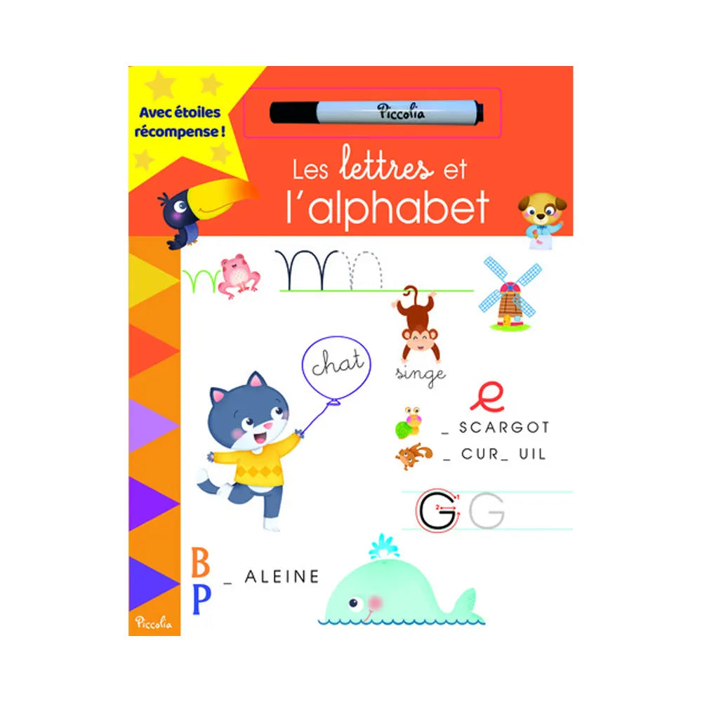 Piccolia Les Lettres et l'Alphabet