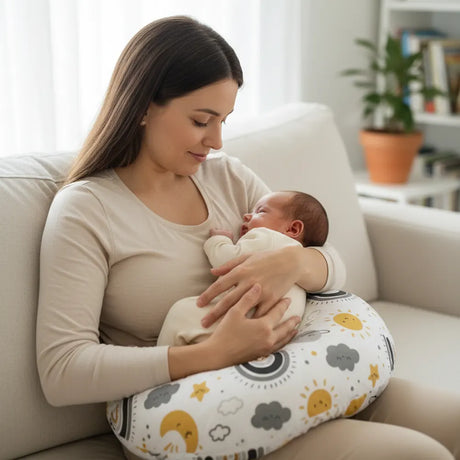 BébéYo Coussin d'Allaitement - Soleil Radieux
