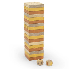 Viga Toys PolarB Jeu de la Tour à Empiler en Bois 3A+
