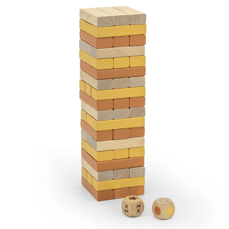 فيغا تويز بولار بي لعبة برج التكديس الخشبي لعمر 3 سنوات فأكثر