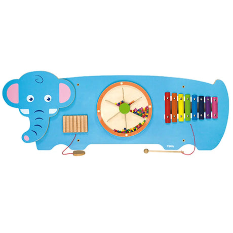 Viga Toys Jouet d'Activité Mural Eléphant 18M+