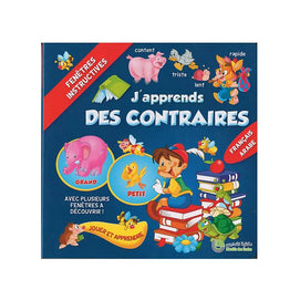 J’apprends des Contraires - Arabe Français