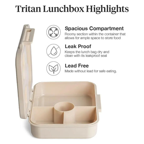 Citron Lunch Box Tritan 4 Compartiments – Ballerina