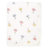 Couverture PurelySoft florale pour bébé - Ivoire