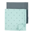 Lot de 2 couvertures gaufrées pour bébé - Garçon