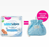 Lingettes Bébé WaterWipes Value Pack 4x60 = Trousse Offerte