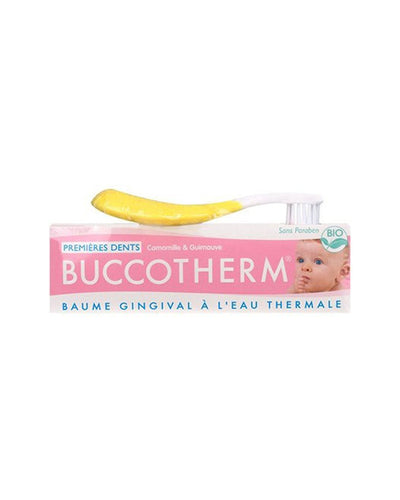 Offre Buccotherm: Baume Gingival + Brosse à dents Jaune
