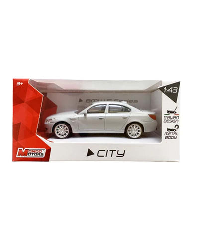 Mondo Motors Bmw 5 Series  Mini Voiture De Collection City 3A+ - Blanc