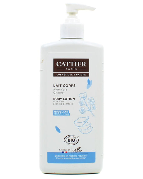 Cattier Lait de Corps Modelant Aloe Vera & Onagre - 500ml