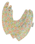 Pack de 3 baberos bandana Bambidou - Liberty Lilibet Rose