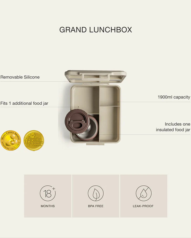 Grand Lunchbox avec pot Alimentaire Isotherme Citron - Ballerine