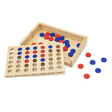 Viga Toys Juego Clásico 4 en Raya de Madera - 3A+