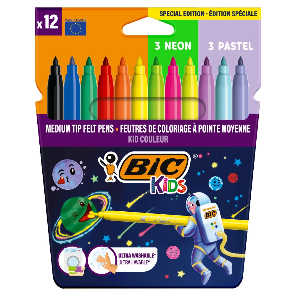 Boîte de 12 Feutres Cosmo Bic