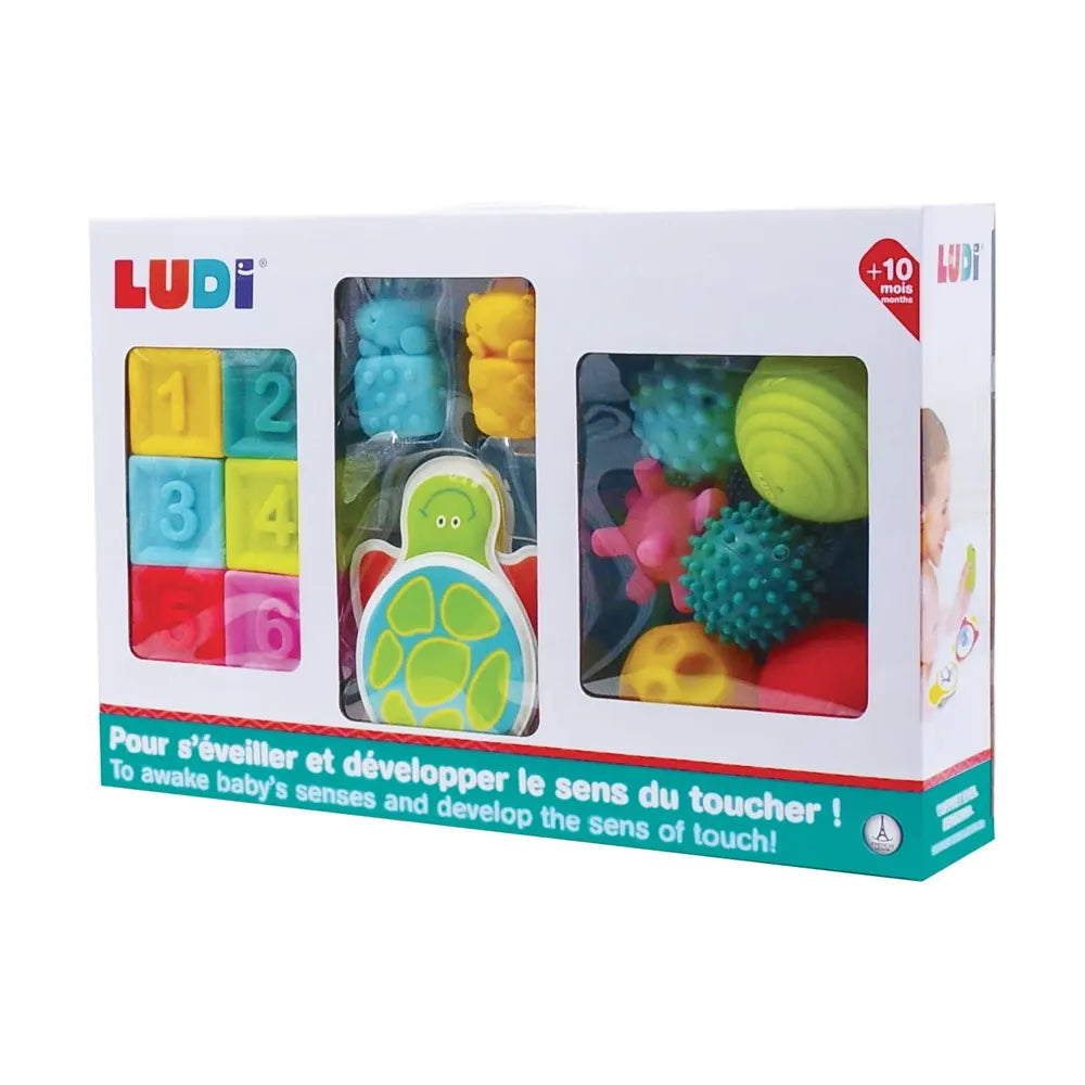 Ludi Coffret D'éveil Sensoriel - 10M+