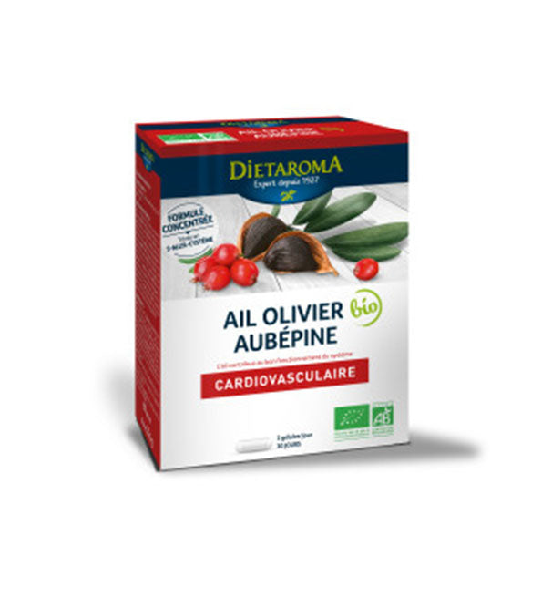 Dietaroma Oliva Ajo Espino 60cápsulas