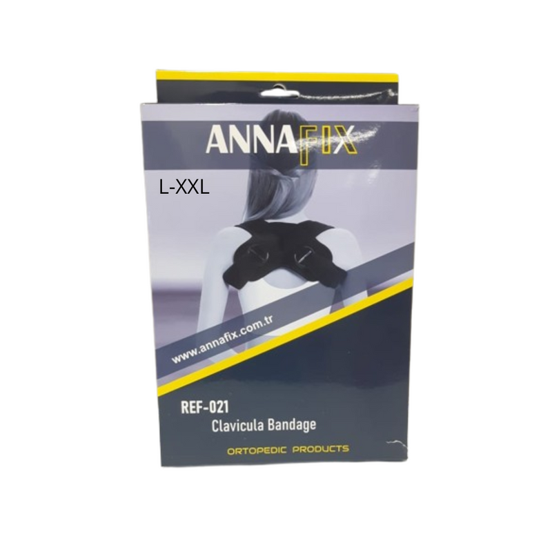 ANNAFIX Vendaje para Clavícula en Ocho Talla 2 L-XXL REF-021