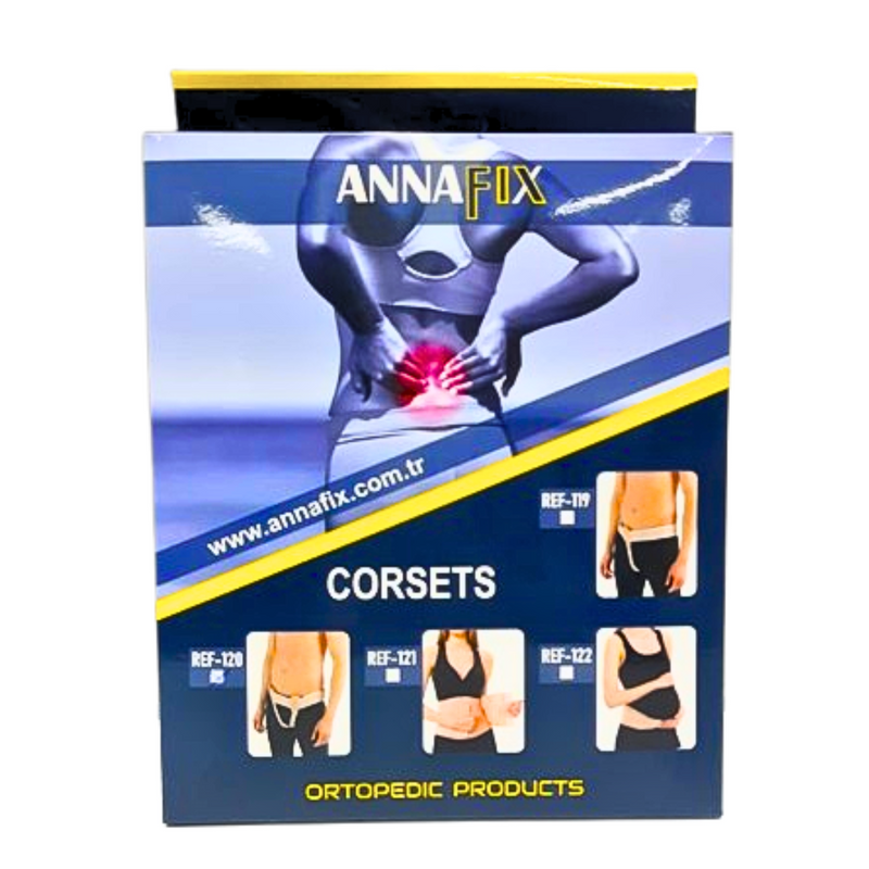 ANNAFIX Braguero para Hernia Doble REF-120