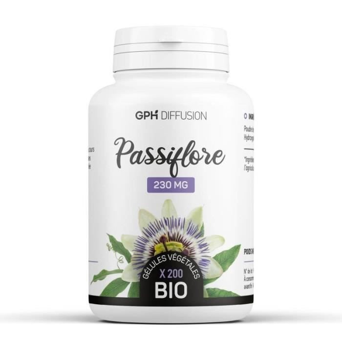 GPH Passiflore 200 gélules – boîte
