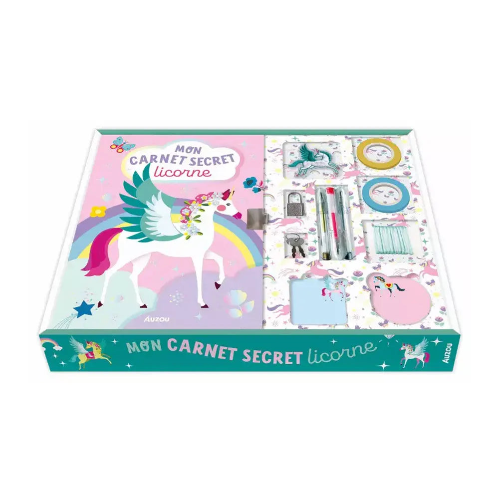 Auzou Mon Coffret Secret Licorne