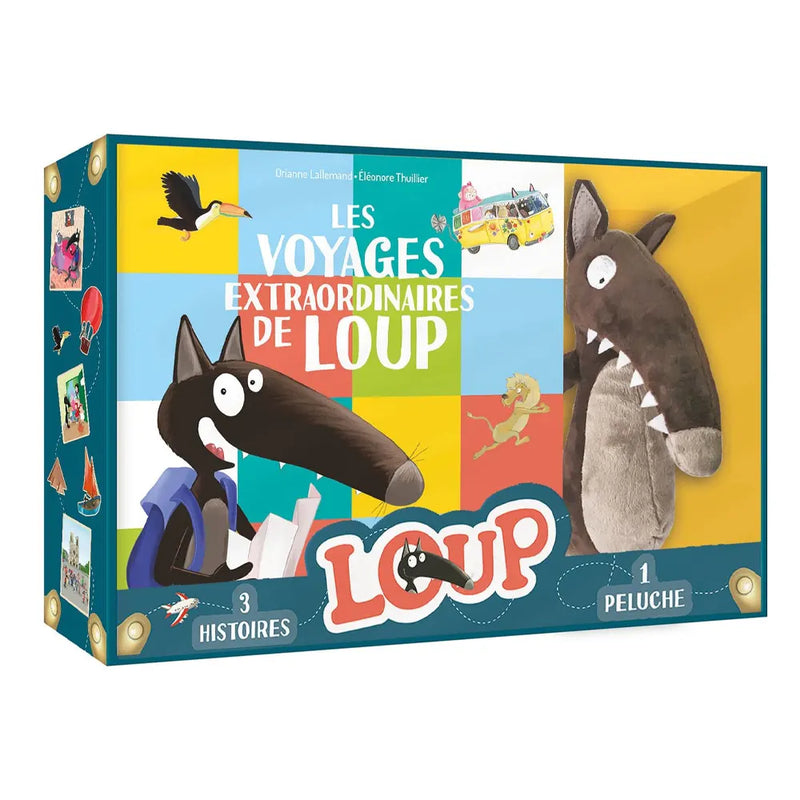 Auzou Wolf Box Set - Los extraordinarios viajes del lobo