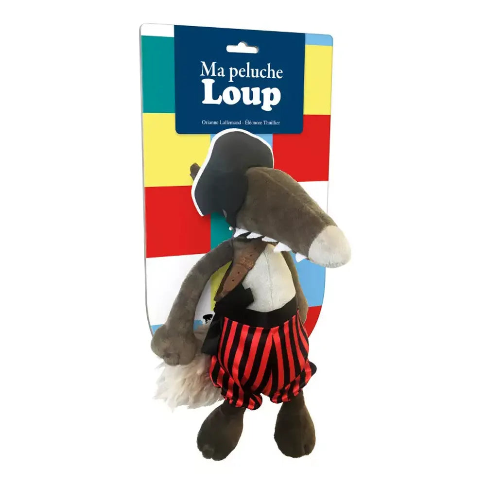 Auzou La Peluche Loup Pirate