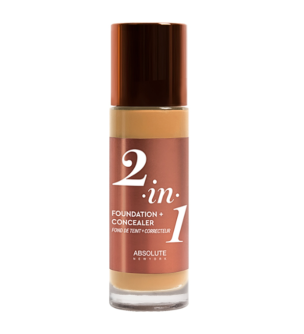 Flacon de fond de teint et correcteur 2en1 Absolute New York teinte Cool Beige 35 ml