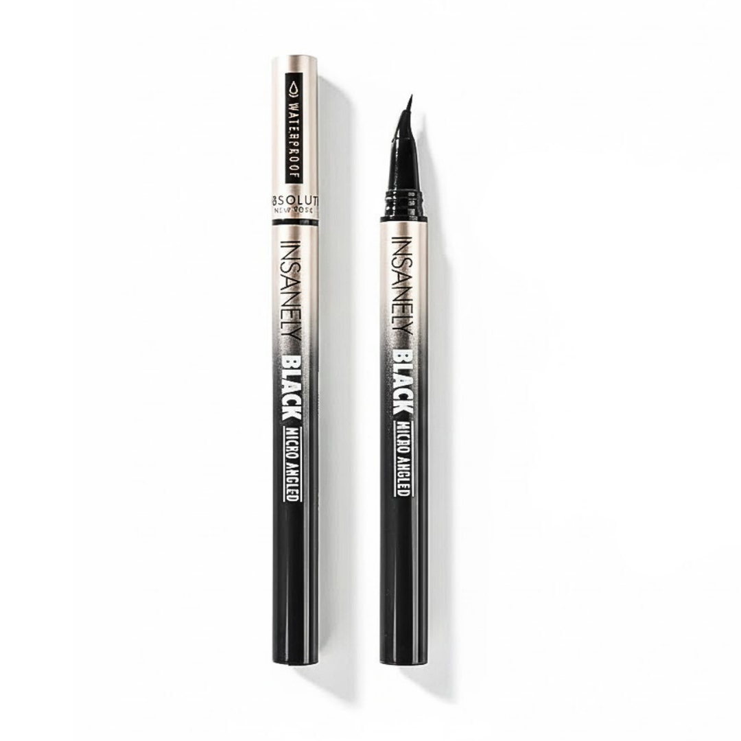 Absolute New York eyeliner liquide noir Micro Angled – stylo