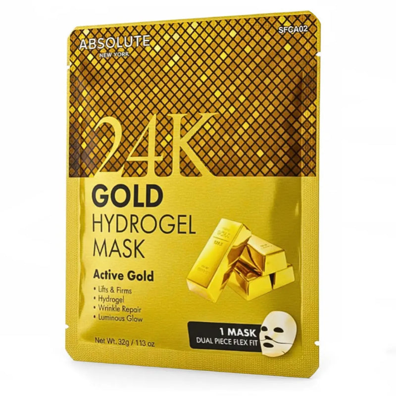 Absolute New York Masque Hydrogel à l’Or 24 Carats – 32 g