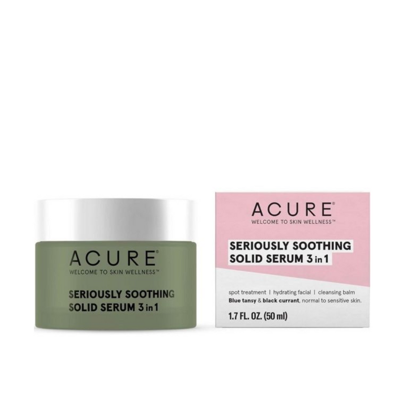 Acure Sérum sólido seriamente calmante 3en1 50ml