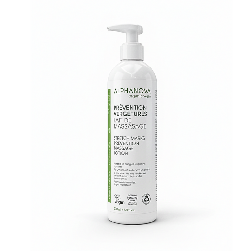 Alphanova Stretch Mark Prevention Massage Milk 400ml