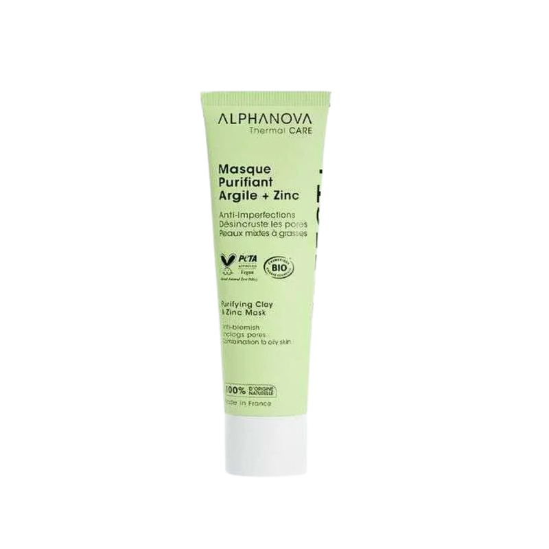 Alphanova Purifying Mask Clay + Zinc 50ml