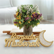 Décoration en Bois Ramadan Mubarak