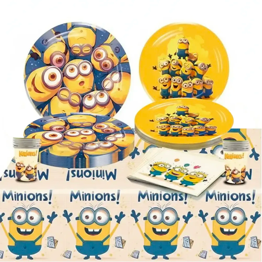 51 Piece Birthday Pack – Minions Yellow